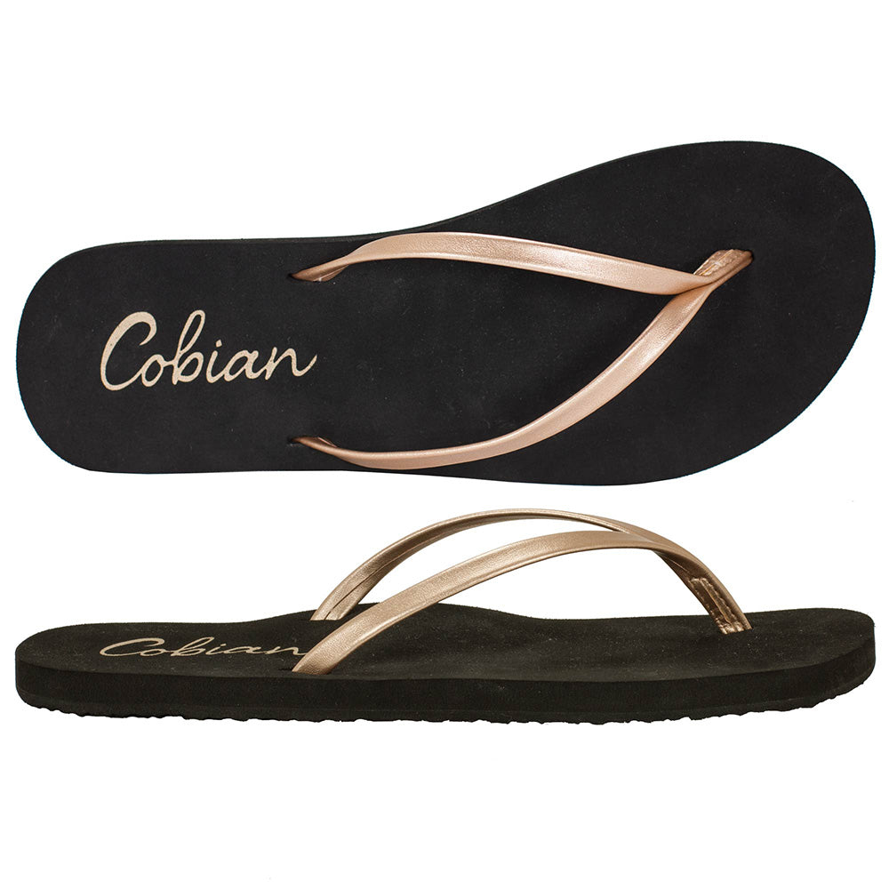 Cobian Sandal Shimmer - Rose Gold Womens-Cobian-US6-Cobian New Zealand