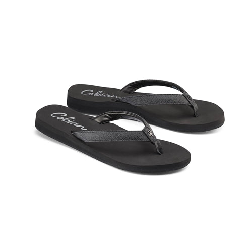 Cobian black flip on sale flops